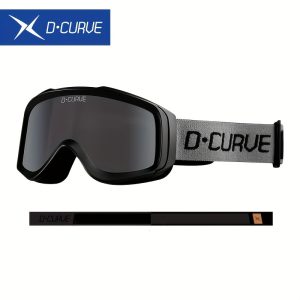 D-Curve Adult Unisex Snow Goggles with Gradient Lens for Snowboarding, Skating, Snowmobiles, Alpine & Off-piste Skiing - Dual-Layer Anti-Fog Lens, Cold-Resistant TPU Frame, Integrated Ventilation System, Suitable for Ages 14+