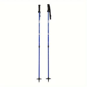 Adjustable 7075 Aluminum Alloy Ski Poles for Adults And Kids - Twist Lock, PP Comfort Handles, And Accurate Digital Scale Identification