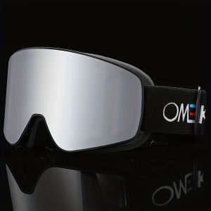 OMEKOL Double Layers Anti-Fog Ski Goggles, Outdoor Sport Mask, Snow Snowboard Glasses